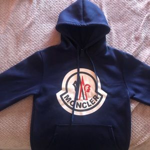 Moncler Navy blue Hoodie